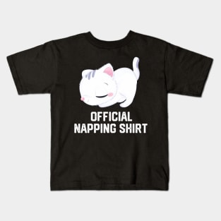 official napping shirt Kids T-Shirt